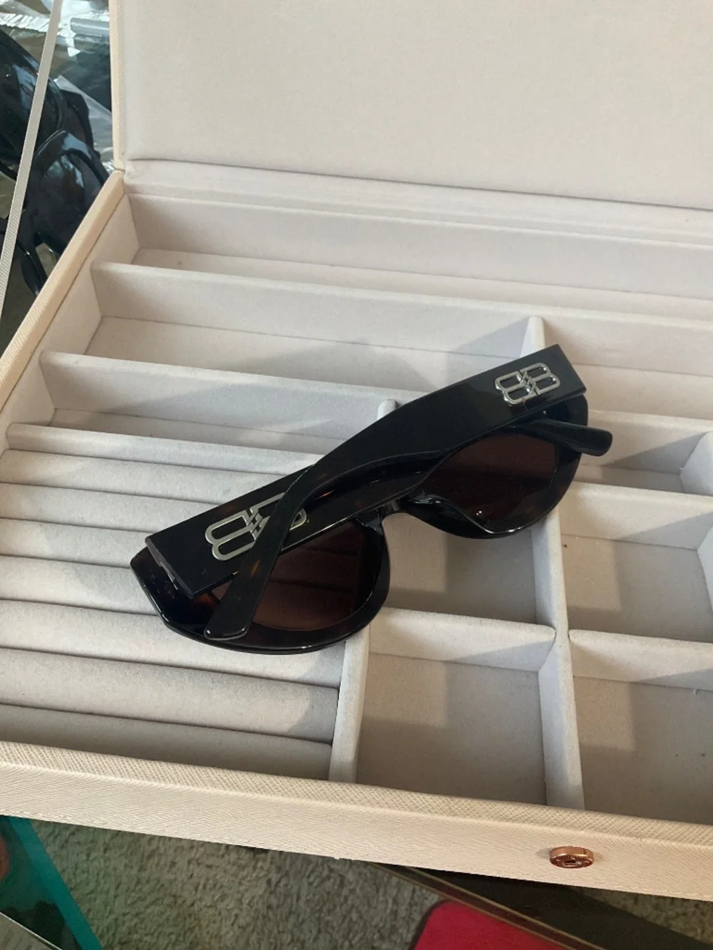 Balenciaga BB0236S Havana/Brown (002) Sunglasses